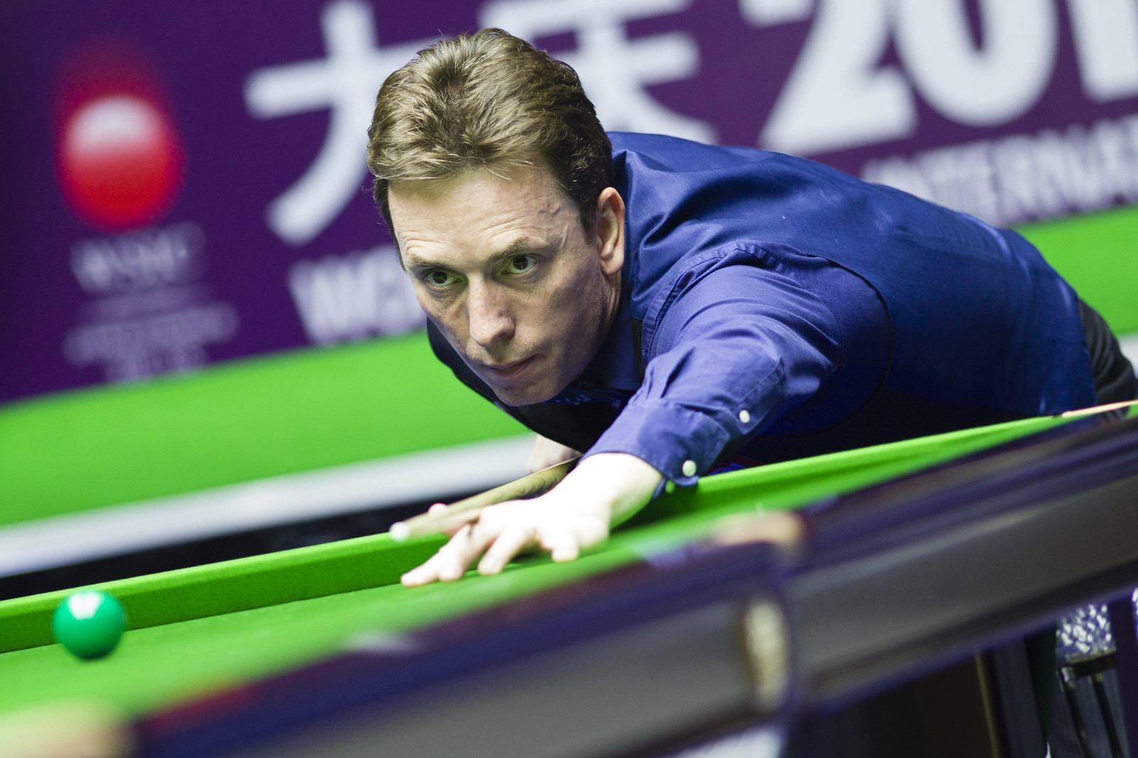 An image of snooker player Ken Doherty