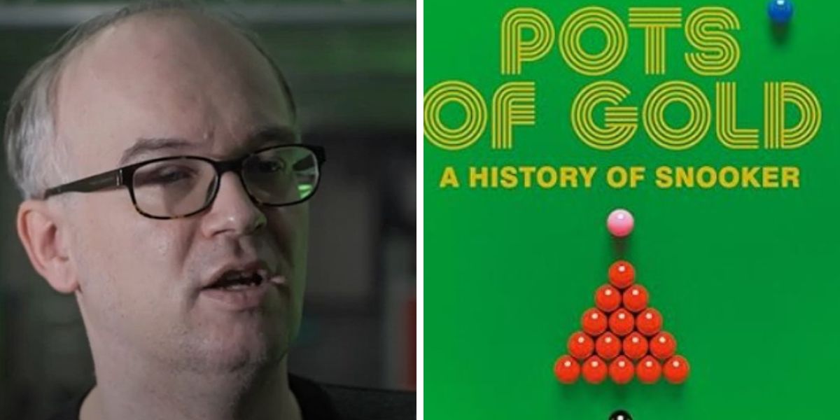 David Hendon and a picture of his new book Pots of Gold